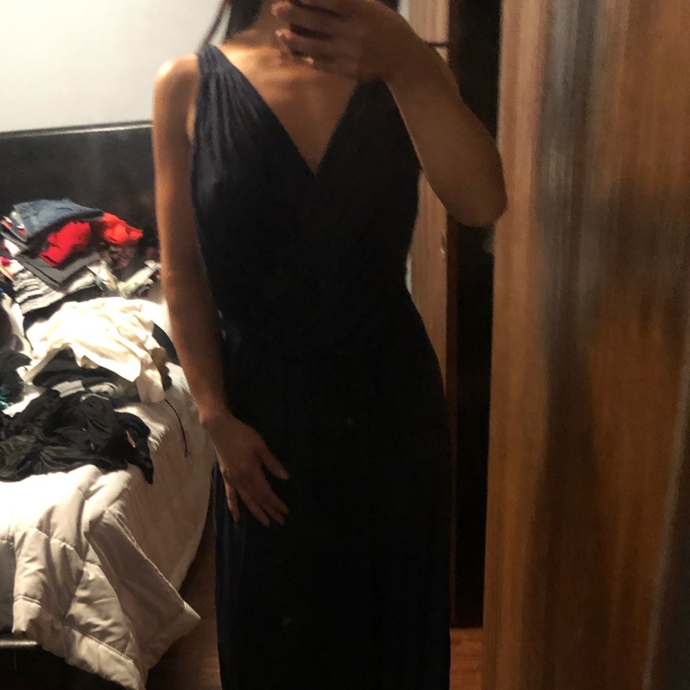 Backless maxi dress